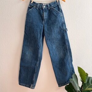 Vintage Old Navy Carpenter Jeans baggy styling youth size 12